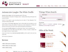 Tablet Screenshot of cathayway.it